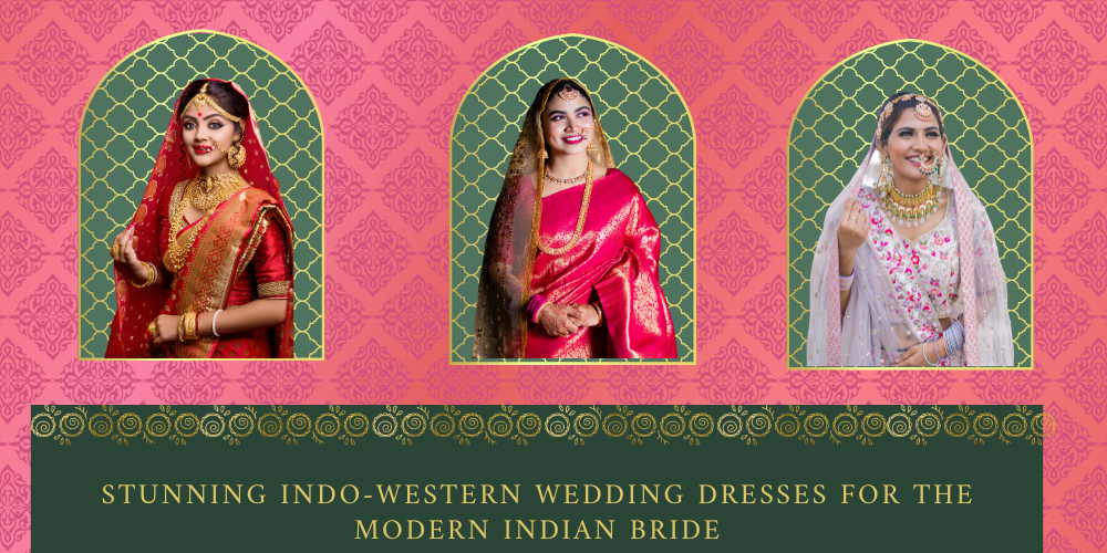 Stunning Indo-Western Wedding Dresses for the Modern Indian Bride