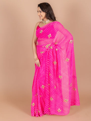 Ranas Gota Patti Mothda Saree