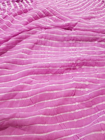 Ranas Lavender Color Leheriya Saree