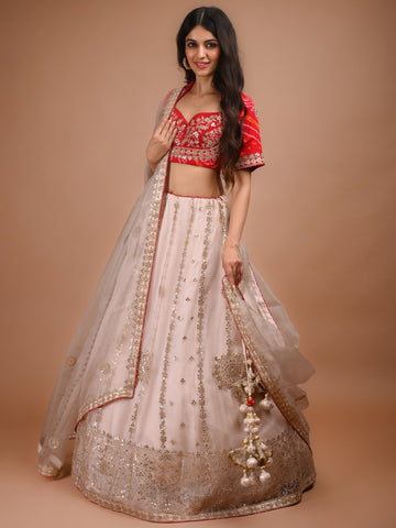 Ranas Organza Gotta Patti Lehenga