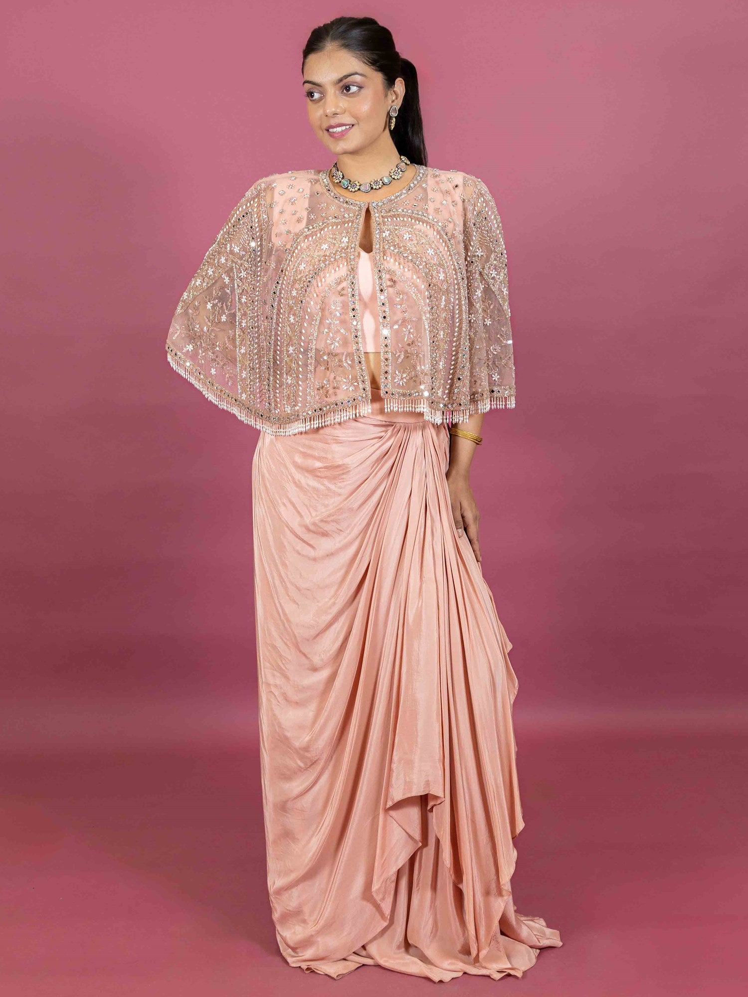 Ranas Dhoti Style Indo Western