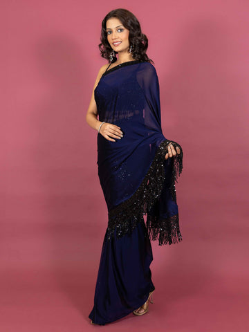 Ranas Designer Drape Saree