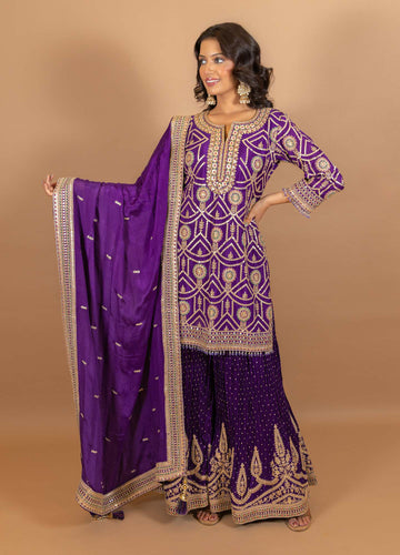 Ranas Designer Sharara Set