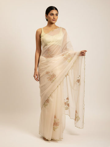 Ranas Sequine & Cutdana Work Saree