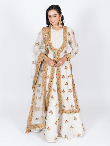 Ranas Long Jacket Designer Lehenga