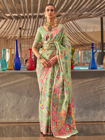 Ranas Handloom Weaving Saree