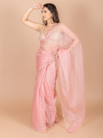 Ranas Sequins Work Saree