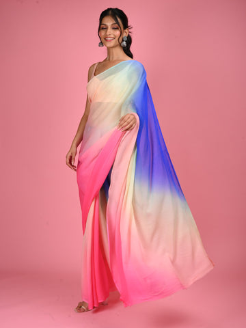 Ranas Pure Chiffon Saree