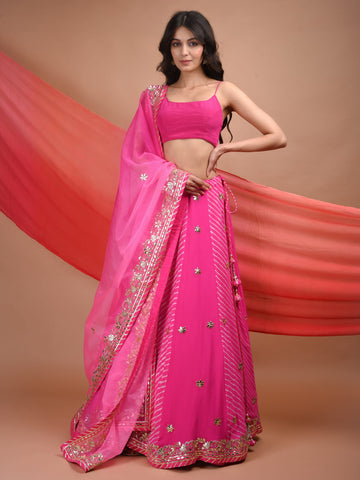 Ranas Rani Color Leheriya Lehenga