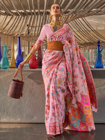 Ranas Handloom Weaving Saree