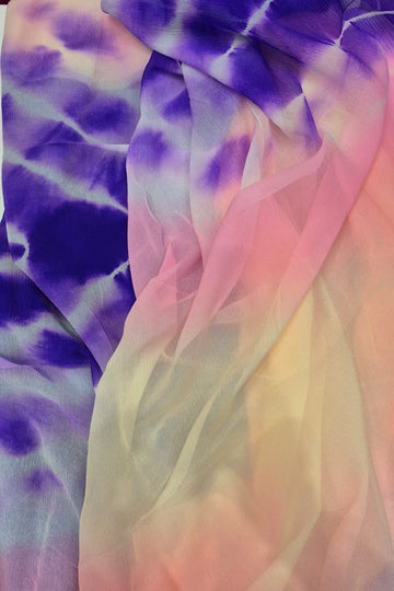 Ranas Tie And Dye Saree