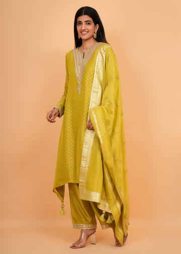 Ranas Sequine Work Suit with Pant