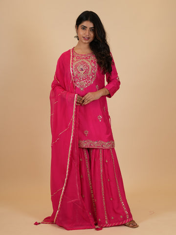 Ranas Rani Color Gota Patti Work Sharara Set