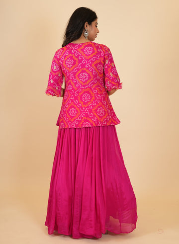 Ranas lehenga Set with Jacket