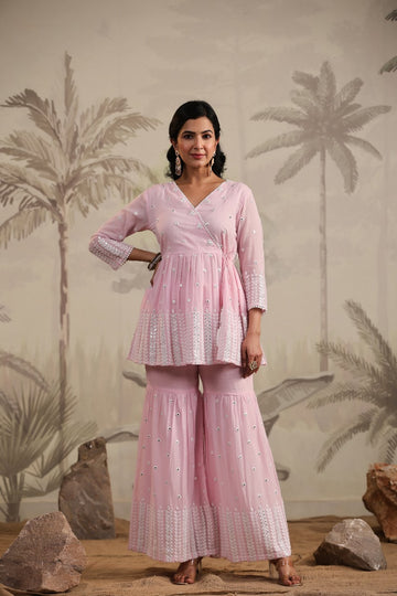 Ranas Cotton Designer Sharara Set