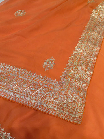Ranas Aari & Sequine Work Saree