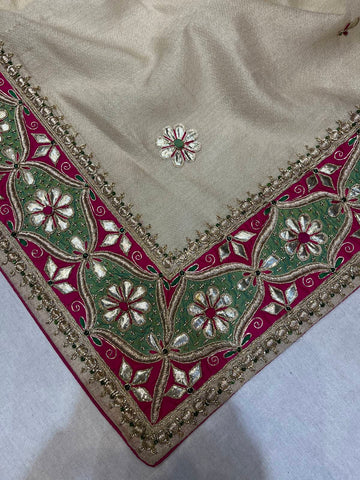 Ranas Gota Patti Work Saree