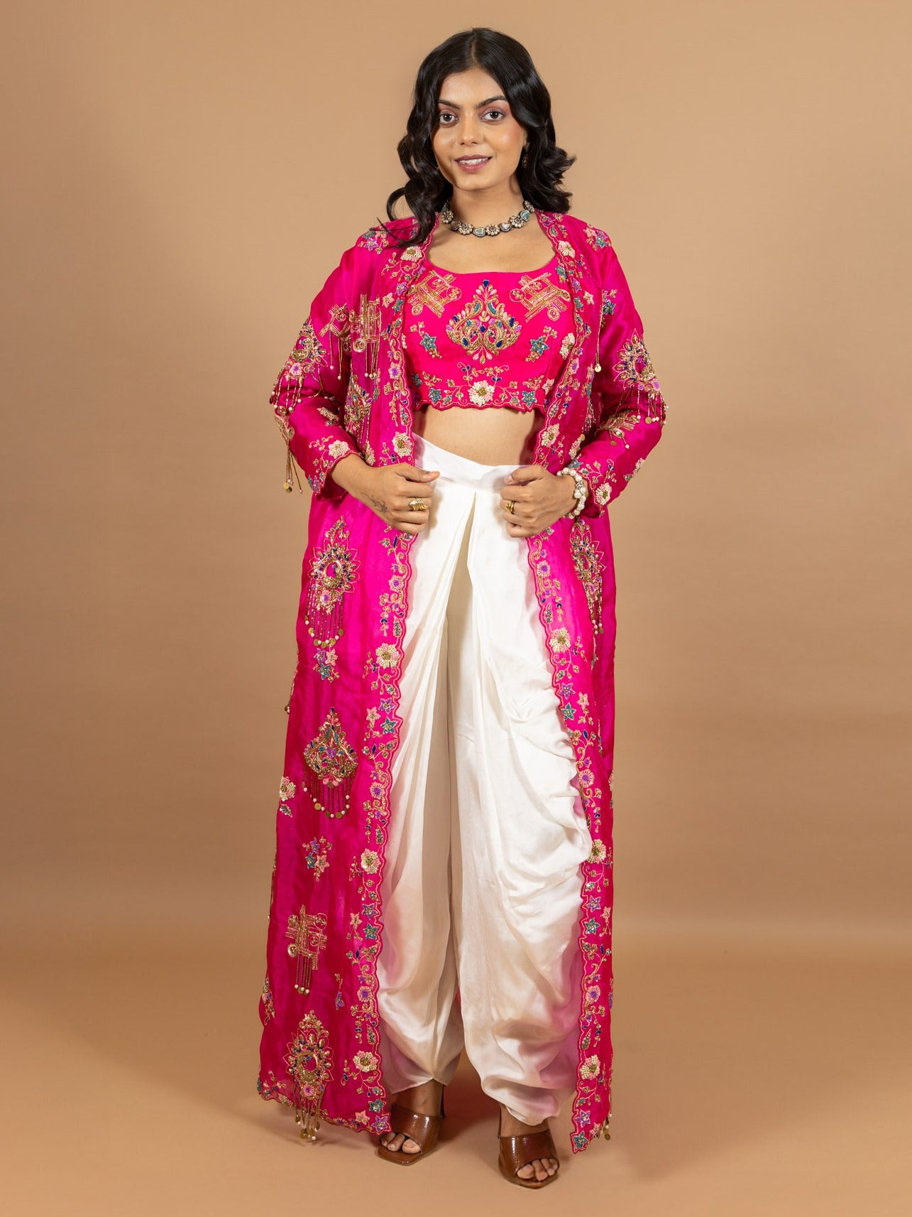 Ranas Indo Western Dhoti Dress - Main Image