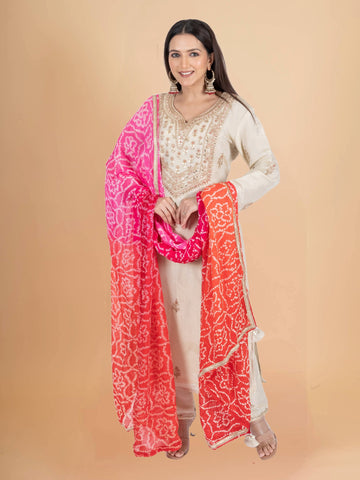 Ranas Gota Patti & Marori work Suit
