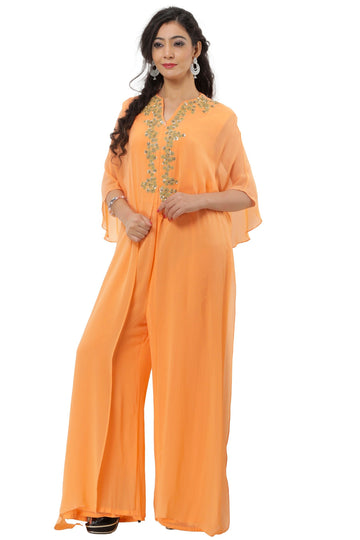 Ranas Orange Color Jump Suit