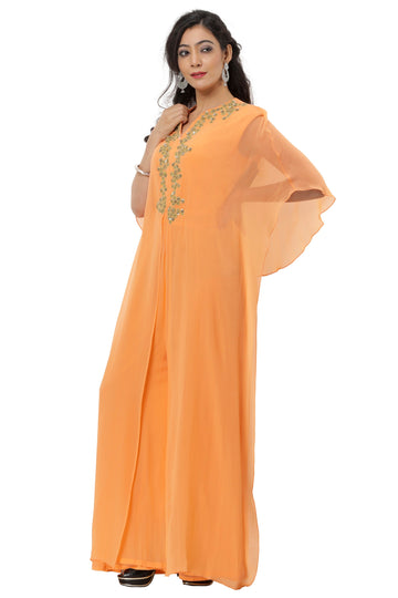 Ranas Orange Color Jump Suit