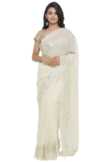 Ranas Sikia Gota Georgette Saree