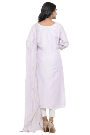 Ranas Mauve Color Chanderi Suit