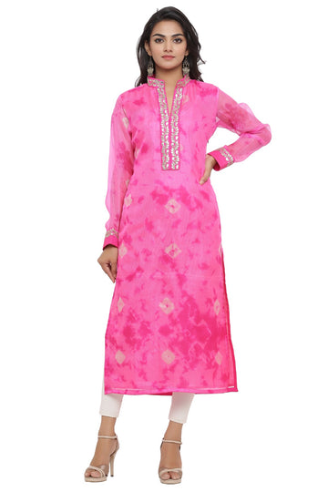 Ranas Batik Print Kota Silk Kurti