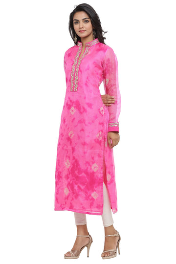 Ranas Batik Print Kota Silk Kurti