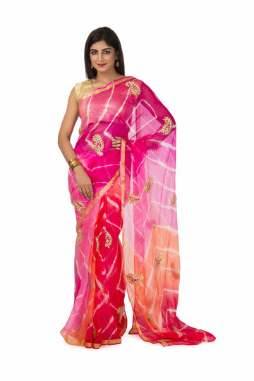 Kota silk Saree In Multi Color