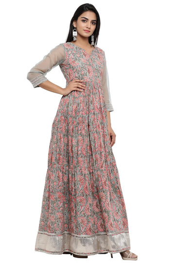 Ranas Grey Color Long Kurti