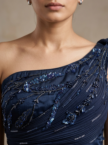 Ranas Blue Color Designer Lehenga