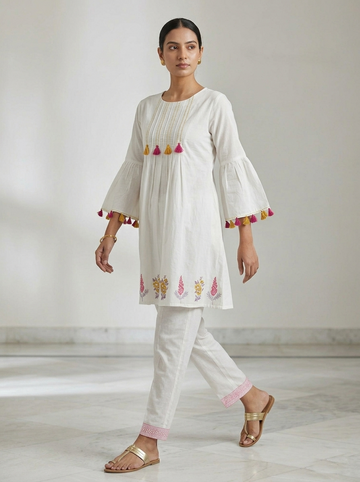 Ranas Summer Cotton Two Piece Suit