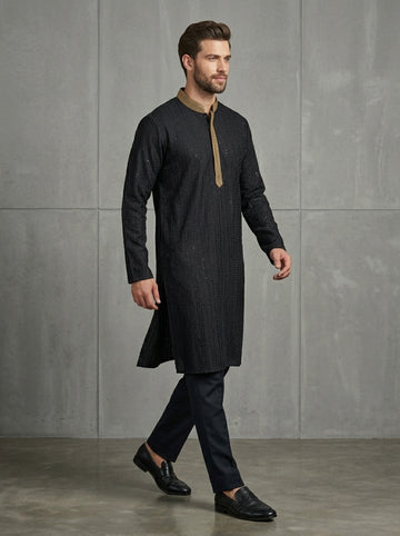 Ranas Black Color Men Kruta