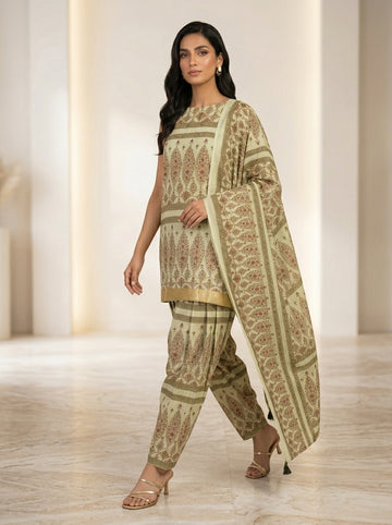 Ranas Printed Cotton Suit