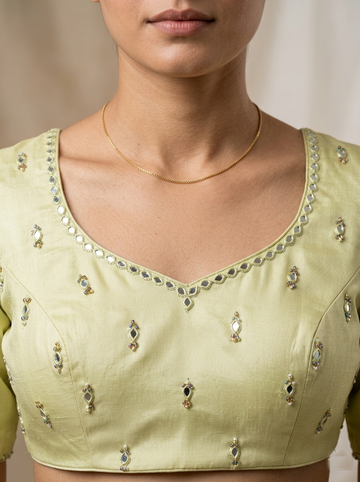 Ranas Lemon Yellow Color Designer Lehenga