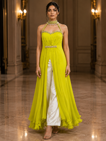 Ranas Indo-Western Cape Dress