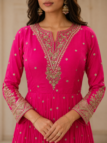 Ranas Rani Color Anarkali Suit