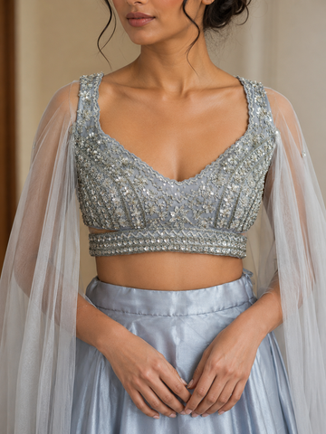 Ranas Contemporary Indo-Western Lehenga Set