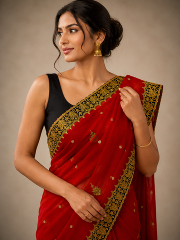 Ranas Marori & Sequine Saree