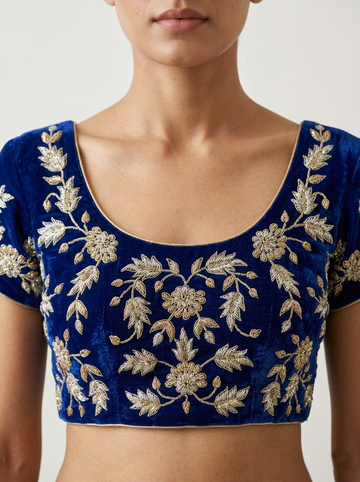Ranas Blue Color Designer Lehenga