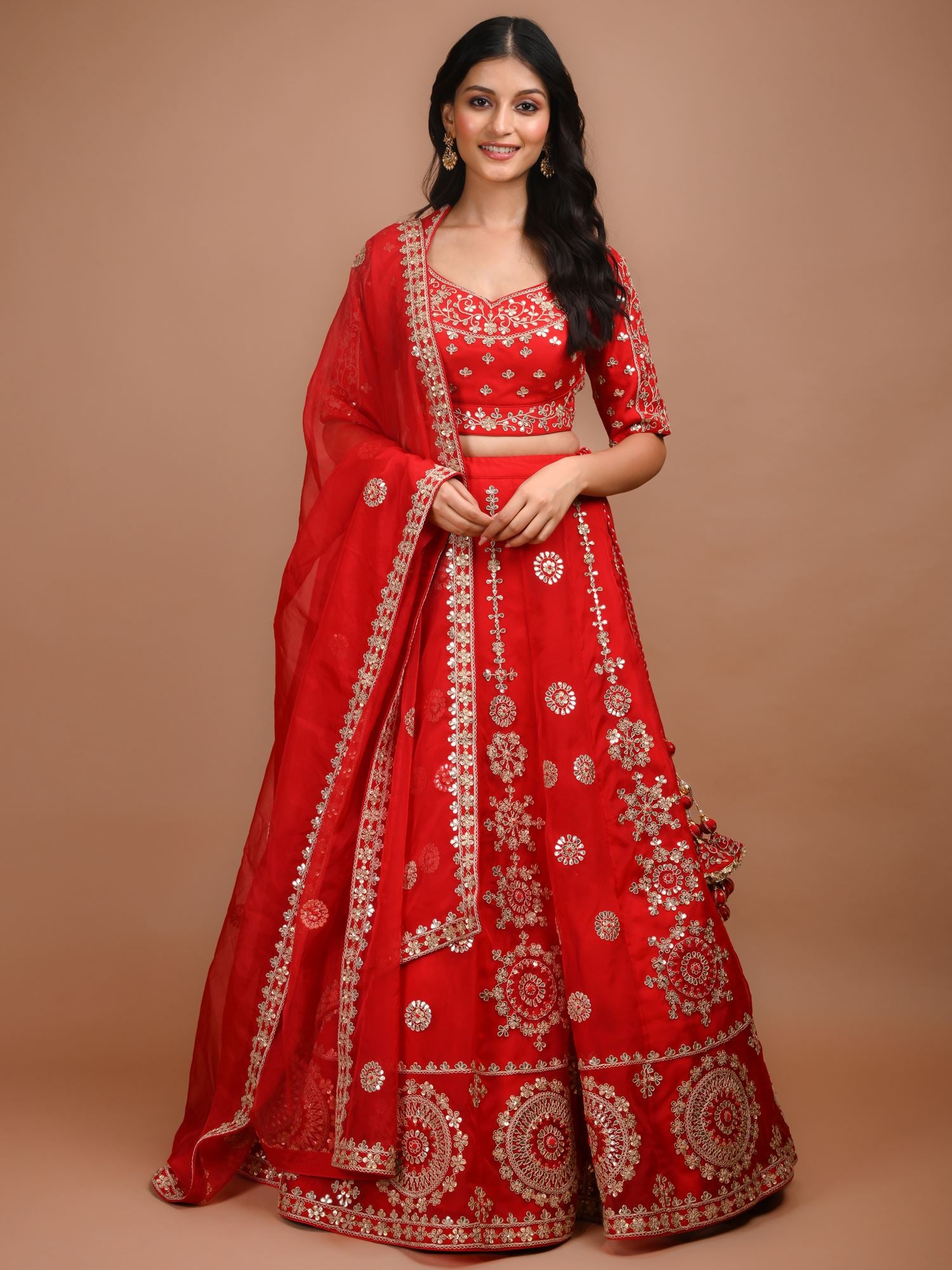 Ranas Red Bridal Lehenga