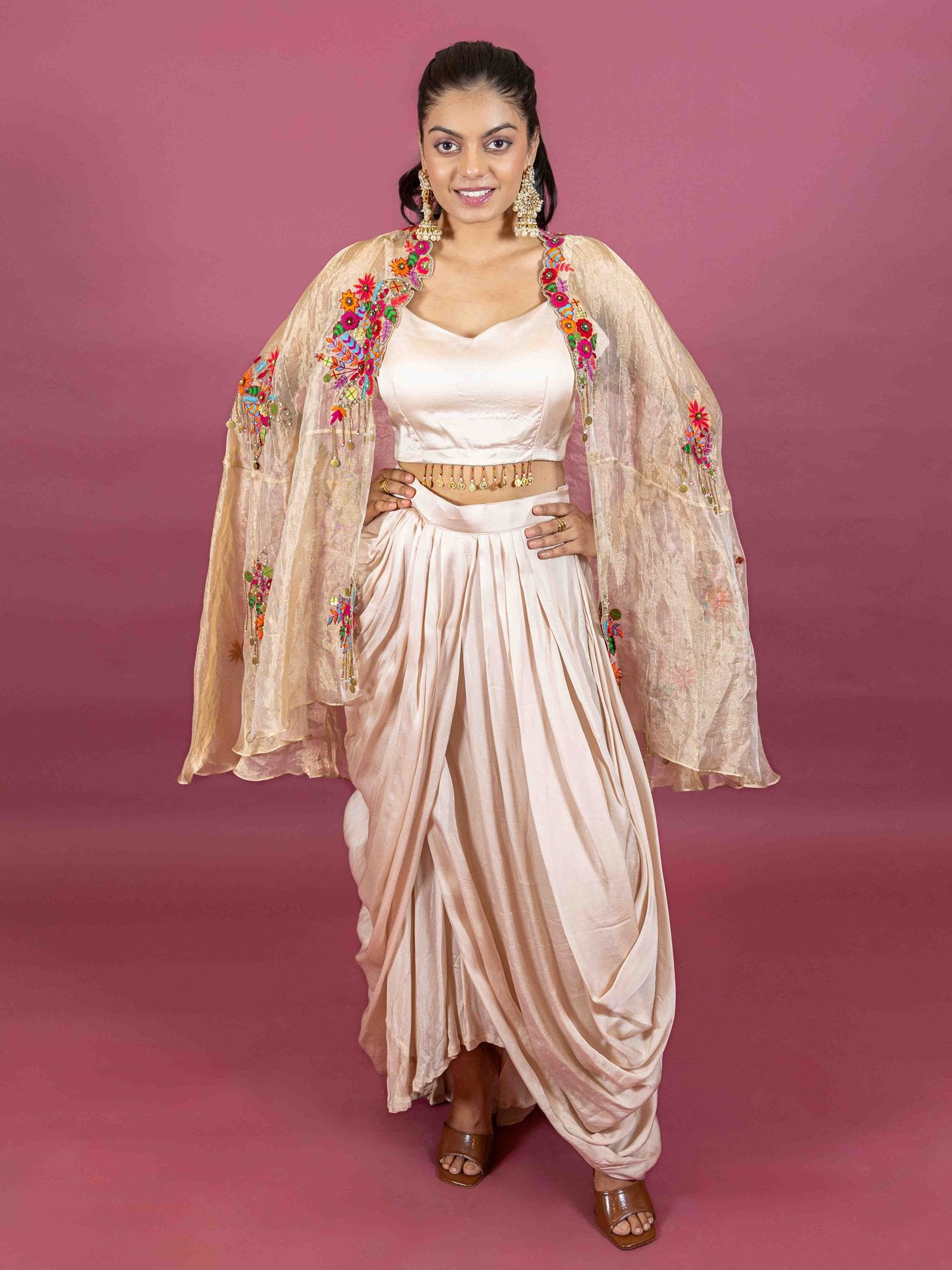 Ranas Dhoti Style Indo Western