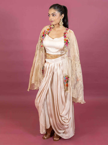 Ranas Dhoti Style Indo Western