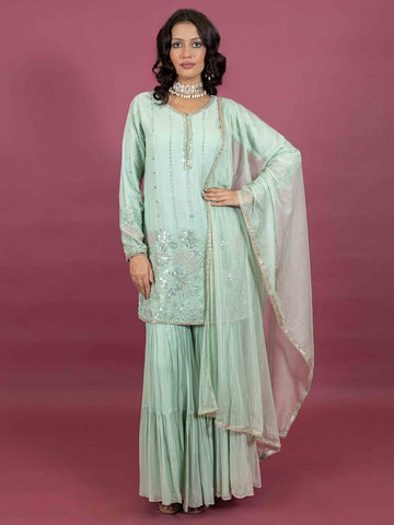 Ranas Designer Sharara Set