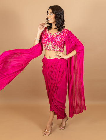Ranas Dhoti Style Indo Western