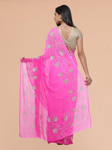 Ranas Sequins Work Saree