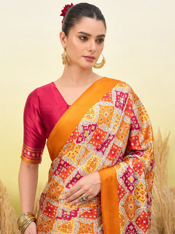 Ranas Patola Printed Saree