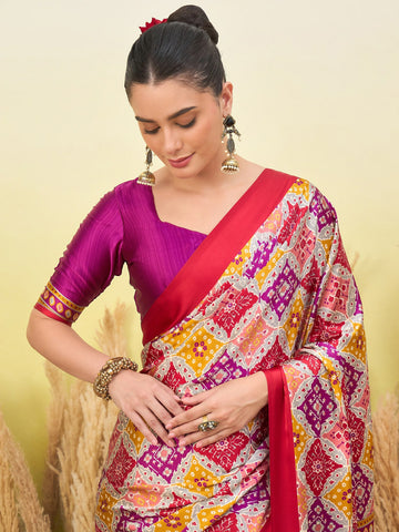 Ranas Patola Printed Saree
