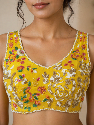 Ranas Yellow Color Designer Lehenga
